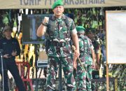 Pesan Danrem 132 Tadulako Saat Apel Gelar Pasukan Pengamanan Pemilu 2024