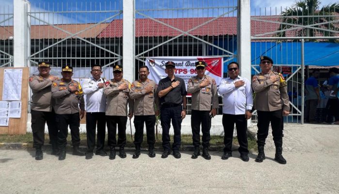 Kakanwil Kemenkumham Sulteng dan Tim Supervisi Mabes Polri Kunjungi TPS Lapas Palu