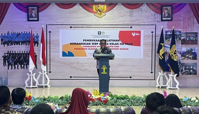 Warga Binaan Lapas Palu Ikut Pelatihan Pembuatan Keripik