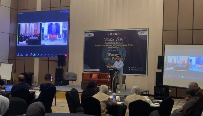 Kadis Cikasda Sulteng Hadiri Seminar Peringatan Hari Air Sedunia ke-32, Diramaikan Mahasiswa