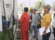 Polda Sulteng Sidak 3 SPBU di Kota Palu Jelang Mudik Lebaran, Ini Hasilnya