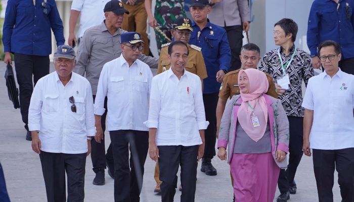 Wali Kota Palu Dampingi Presiden Resmikan AMC RS Anutapura, Bangunan Pertama di Indonesia Yang Terapkan Teknologi Based Isolation System