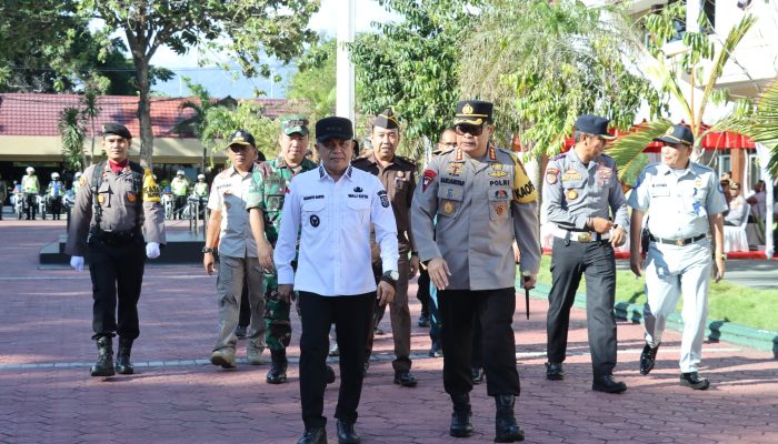Pesan Wali Kota Palu Saat Pimpin Apel Gelar Pasukan Operasi Ketupat Tinombala 2024