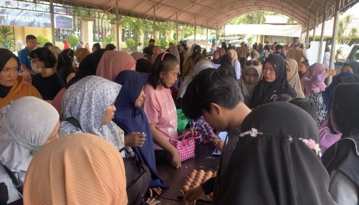 Disperindag-Polresta Palu Gelar Pasar Murah Jelang Lebaran 2024