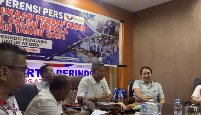 Perindo Sulteng Buka Pendaftaran Kepala Daerah 2024, Cek Batas Waktunya