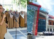 BPKAD Sulteng Apel Perdana di Kantor Baru, Bahran Minta Pegawai Tingkatkan Kinerja