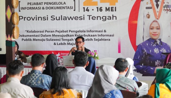 Ketua KI Sulteng Ungkap Filosofi Undang-undang Keterbukaan Informasi Publik saat Rakor PPID