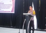 Pesan Wakapolres Touna Saat Hadiri Pelantikan PPS Pilkada 2024