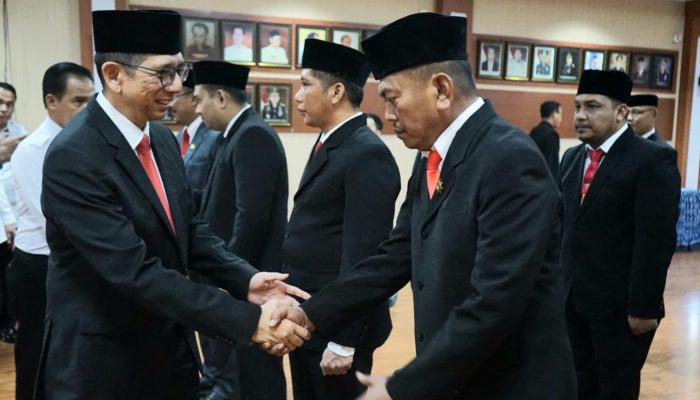 Kemenkumham Sulteng Lantik Nathan Pagasongan Jadi Penyidik PNS