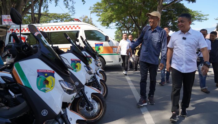 Tingkatkan Pelayanan Kesehatan, Puluhan Kendaraan Baru Siap Beroperasi di Kota Palu