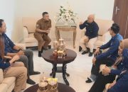 Wali Kota Palu Terima Kunjungan Kepala TVRI Sulteng Baru, Ternyata Punya Hobi yang Sama