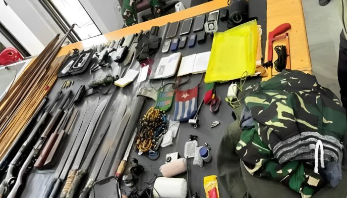 Satgas Operasi Damai Cartenz Kuasai Markas KKB Pimpinan Undius Kogoya di Paniai Papua Tengah