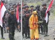 Polda Sulteng Pakai Air Wentira Donggala saat Upacara Tradisi, Pemuliaan Pataka Wira Dharma Brata