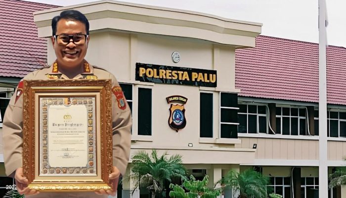 Kategori A Pelayanan Prima dan Pembangunan Zona Integritas, Polresta Palu Dapat Penghargaan dari Kapolri