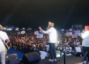 Ribuan Masyarakat Parigi Sambut Anwar Hafid dan Reny A Lamadjido di Sail Tomini, Hadirkan Band Wali saat Deklarasi Pilkada 2024