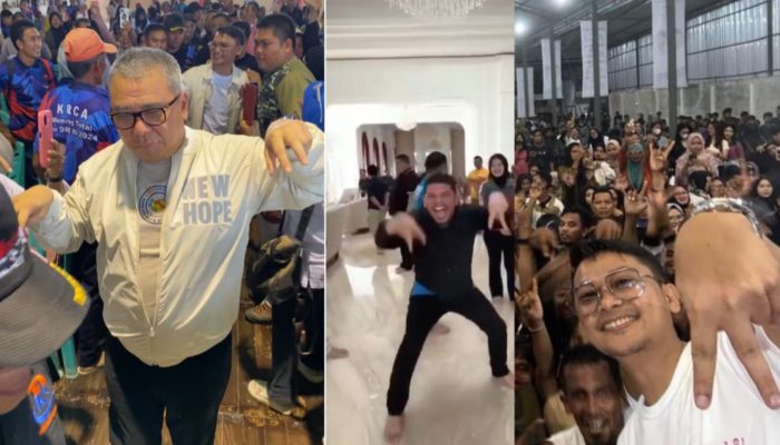 Goyangan AA-AKA Jadi Trending di Masyarakat Sulteng Jelang Pilkada 2024