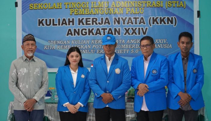 Pembukaan KKN STIA Pembangunan Palu Angkatan XXIV, Sinergi Menuju Era Society 5.0