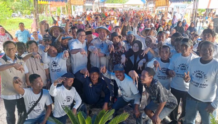 Petani-Nelayan dan UMKM di Poso Pesisir Deklarasi Dihadapan Ahmad Ali