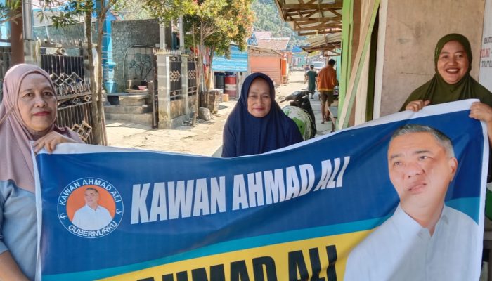 Warga Pelabuhan Dede Tolitoli Dukung Ahmad Ali-Abdul Karim Aljufri di Pilkada Sulteng 2024