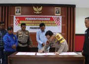 Polresta Palu dan Media Teken Kerjasama, Upaya Wujudkan Pilkada Damai