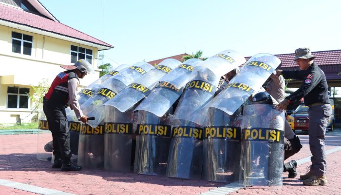Polresta Palu Gelar Latihan Dalmas, Antisipasi Gangguan Keamanan Jelang Pilkada 2024