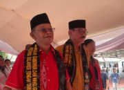 Ribuan Simpatisan Antar Rusdy Mastura dan Sulaiman Agusto Hambuako Mendaftar di KPU Sulteng