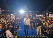 Deklarasi Pilkada di Flyover Baiya Palu, Anwar Hafid Ajak Masyarakat Hindari Politik Uang