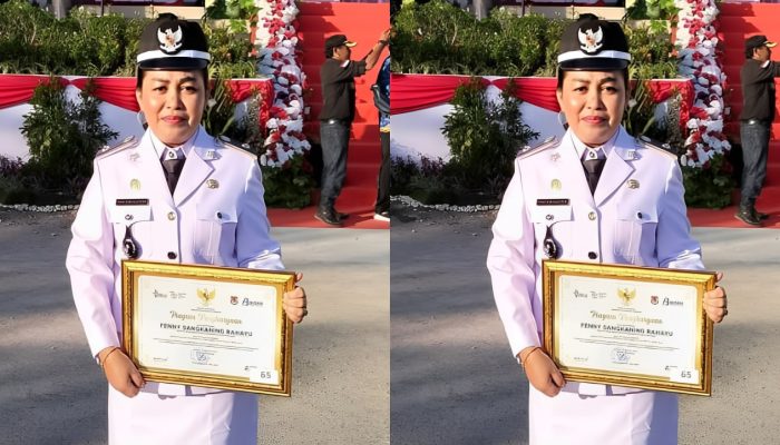 Desa Simpang Dua Banggai Dapat Dana Rp 4 Miliar Pertahun untuk Normalisasi-Pembangunan Talud Sungai Molinolino, Kades Fenny Rahayu Komitmen Sejahterakan Warga