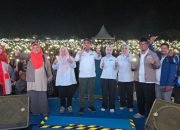 Ribuan Warga Ikut Deklarasi Anwar Hafid dan Reny Lamadjido di Kotaraya Parimo, Tokoh Pemuda Sebut Dukungan Sejak Tahun 2020