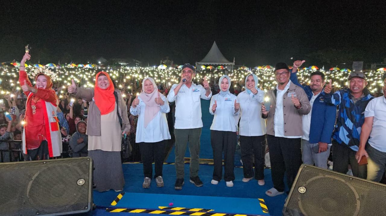 Ribuan Warga Ikut Deklarasi Anwar Hafid dan Reny Lamadjido di Kotaraya Parimo, Tokoh Pemuda Sebut Dukungan Sejak Tahun 2020