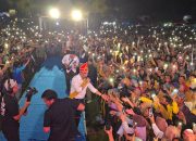 Deklarasi Pilkada 2024, Masyarakat Tolitoli Antusias Sambut Anwar Hafid dan Reny Lamadjido