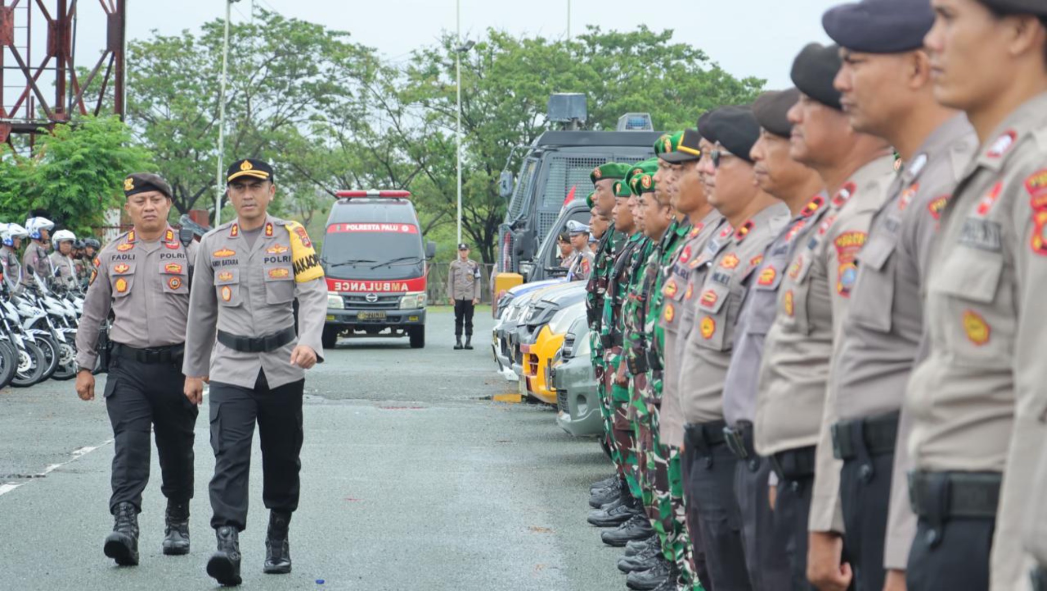 Polresta Palu Gelar Sispamkota Pilkada 2024, AKBP Andi Batara Sampaikan Hal Ini