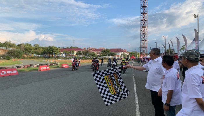 Kejurnas Motoprix di Sulteng Resmi Dimulai, Ahmad Ali Harap Bisa Lahirkan Pembalap Level Internasional