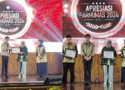 Parhumas 2024, KPU Sulteng Terima Penghargaan Kategori Keaktifan dan Inovasi di Media Sosial