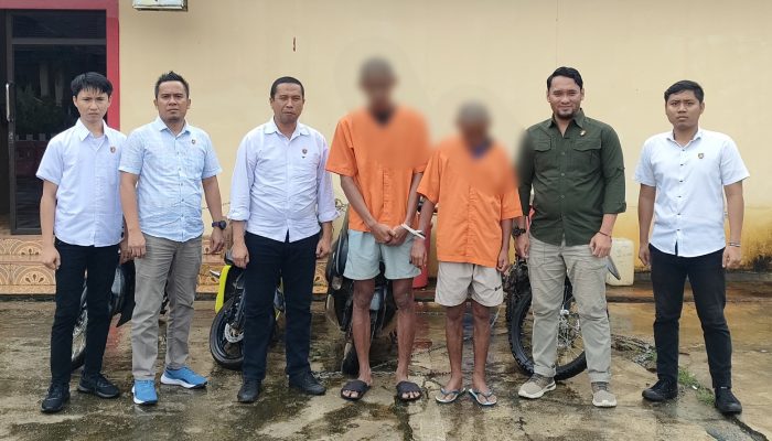 2 Pelaku Curanmor di Morut Ditangkap Polisi, Hasilnya Dijual ke Desa Mandula-Bunta