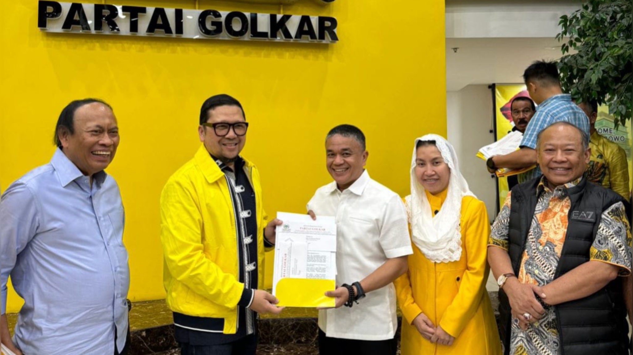 Terima B1KWK dari Golkar, Berikut Total Kursi Koalisi Hadianto Rasyid dan Imelda Liliana Muhidin di Pilkada Kota Palu 2024