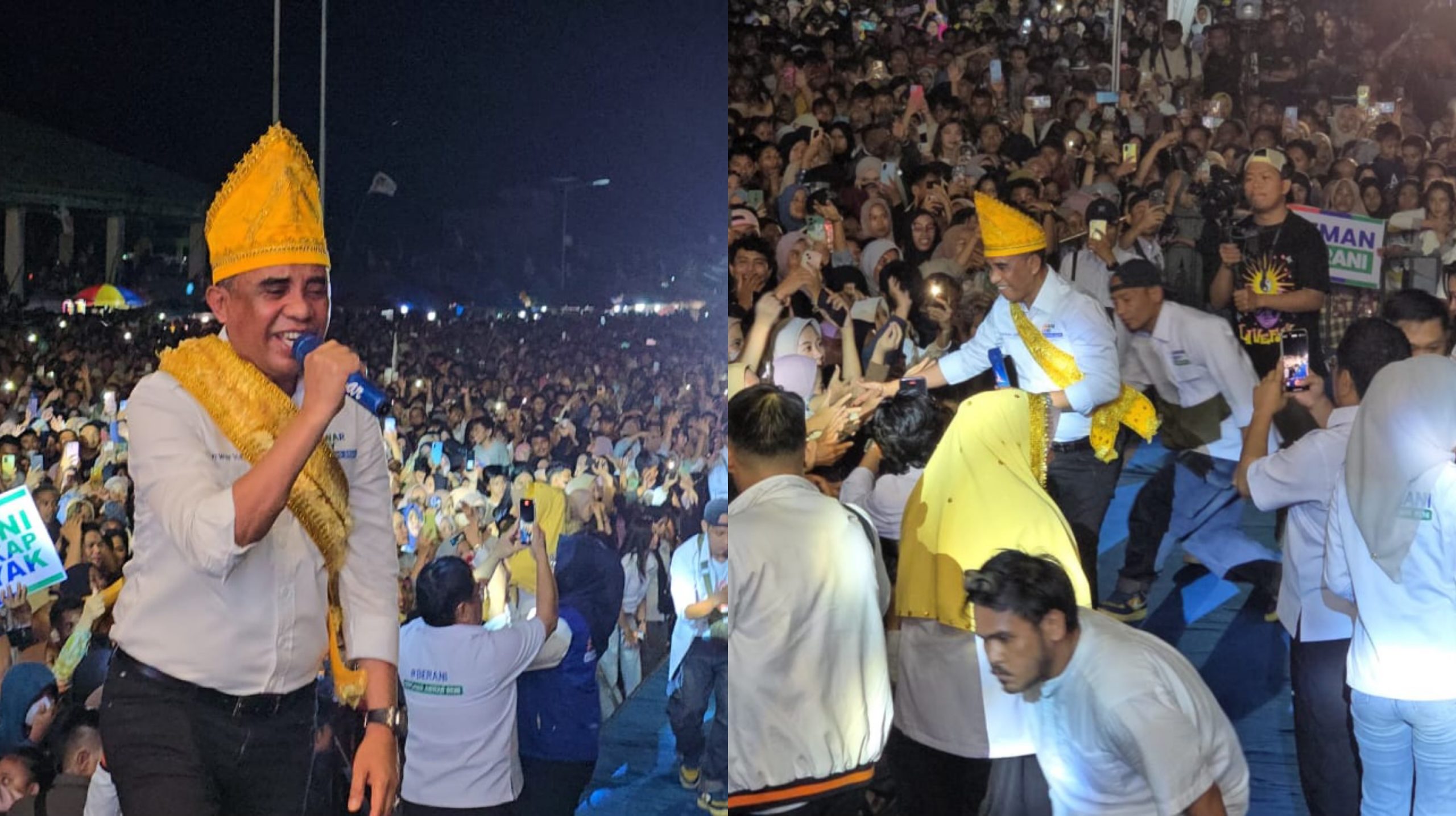 Deklarasi Pilkada 2024 di Kabupaten Tolitoli, Anwar Hafid-Reny Lamadjido Komitmen Realisasikan Janji Politik