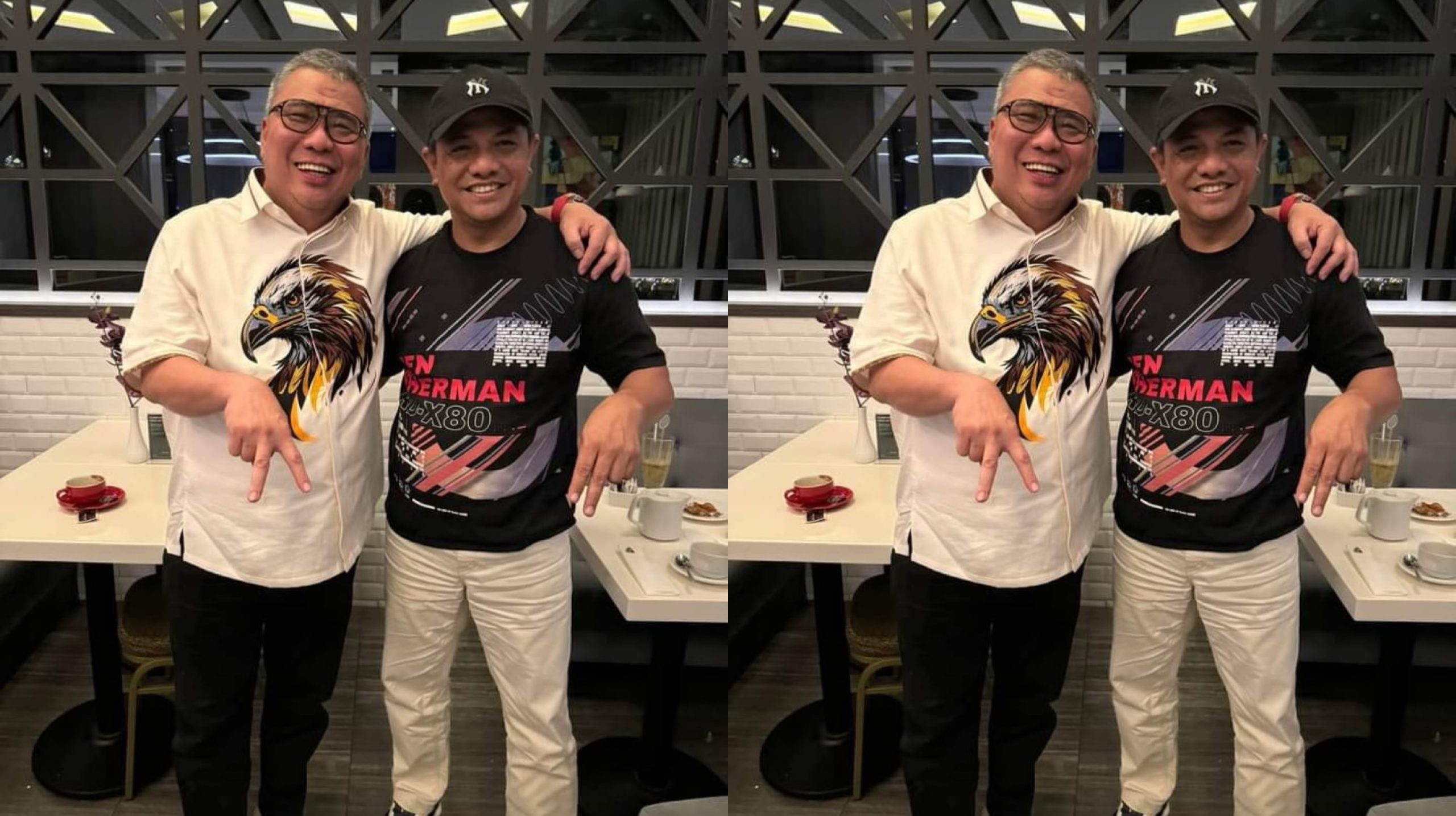 Foto Ahmad Ali dan Hidayat Lamakarate Beredar di Media Sosial Pasca Golkar Keluarkan B1KWK, Pakai Simbol Jari AA-AKA