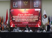 KPU Sulteng Gelar Rakor Pencalonan di Pilkada 2024, Sempat Bahas Surat Keterangan dari Kejaksaan