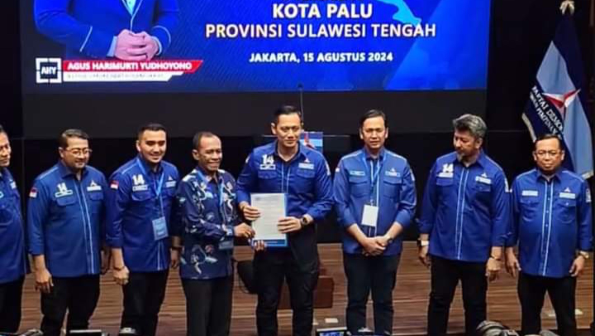 Demokrat Berikan Kado Kemenangan untuk Hidayat dan Andi Nur Lamakarate di Pilkada Kota Palu 2024