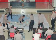 Polresta Palu Gelar Gladi Posko dan Tactical Floor Game, Upaya Tingkatkan Kesiapan Personel Jelang Pilkada 2024