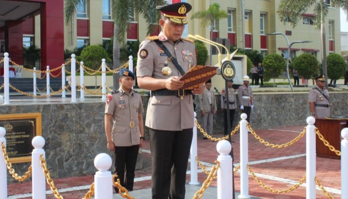 Wakapolda Sulteng Pimpin Upacara Peringatan Hari Juang Polri, Ingatkan Jasa Pahlawan
