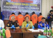 Ditpolairud Polda Sulteng Berhasil Ungkap 3 Kasus Bom Ikan, 5 Pelaku Ditangkap