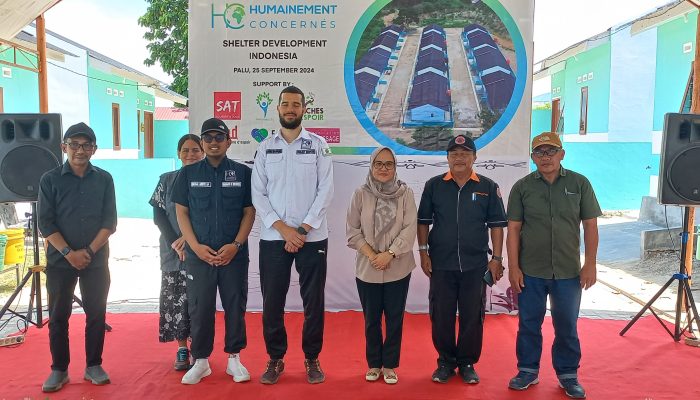 Plh Wali Kota Palu Resmikan 21 Huntap untuk Korban Bencana di Petobo