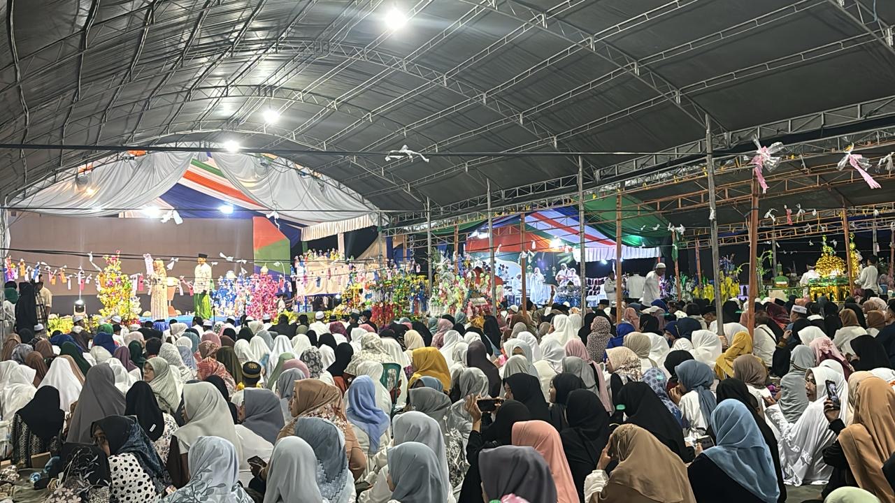 Ribuan Jamaah Meriahkan Maulid Nabi Muhammad 2024, Anwar Hafid Didoakan Jadi Gubernur