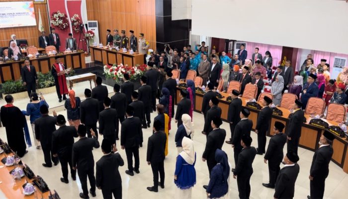 35 Anggota DPRD Palu Periode 2024-2029 Resmi Dilantik, Berikut Daftar Nama dan Perolehan Suaranya