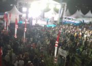 Hiburan Rakyat di Kota Palu Disambut Antusias, Anwar Hafid Paparkan Visi-Misi Maju di Pilkada 2024