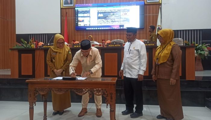 DPRD Kota Palu Sahkan Ranperda APBD 2023