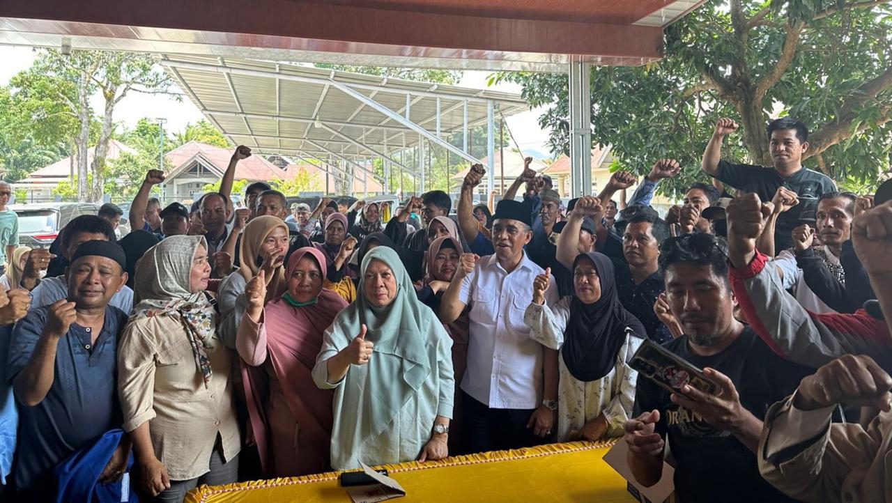 Anwar Hafid Gelar Temu Relawan BERANI di Morowali, Ajak Pendukung Tetap Tenang dan Rendah Hati