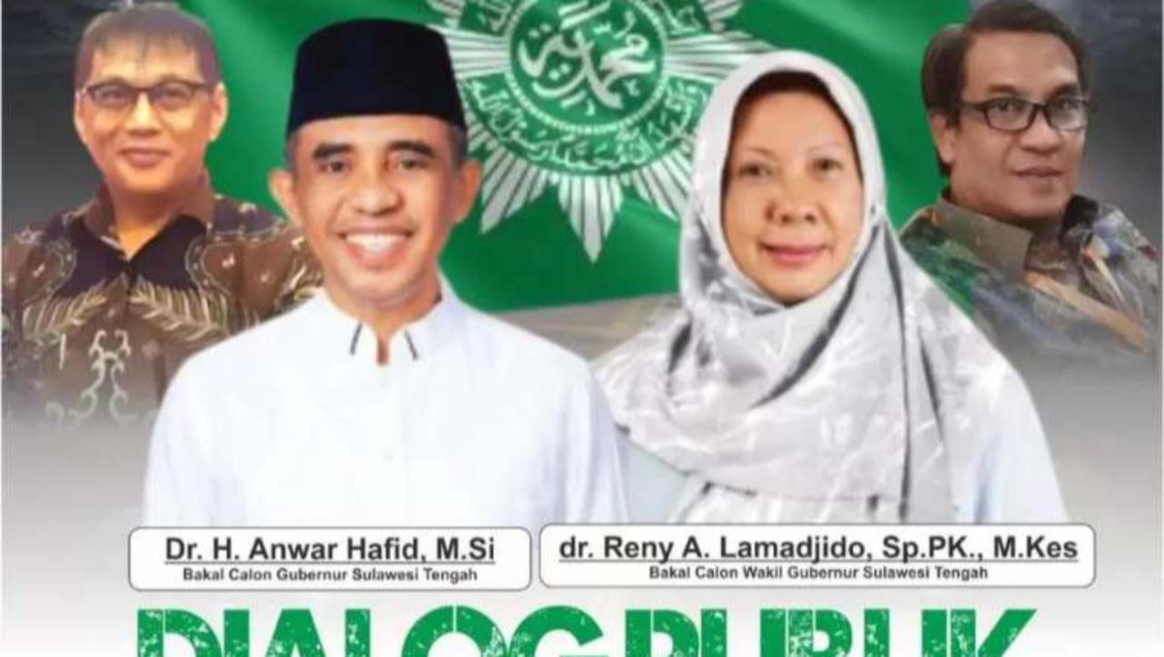 Hadirkan Anwar Hafid, LHKP PMW Sulteng Gelar Dialog Publik Bahas Visi-Misi di Pilkada 2024